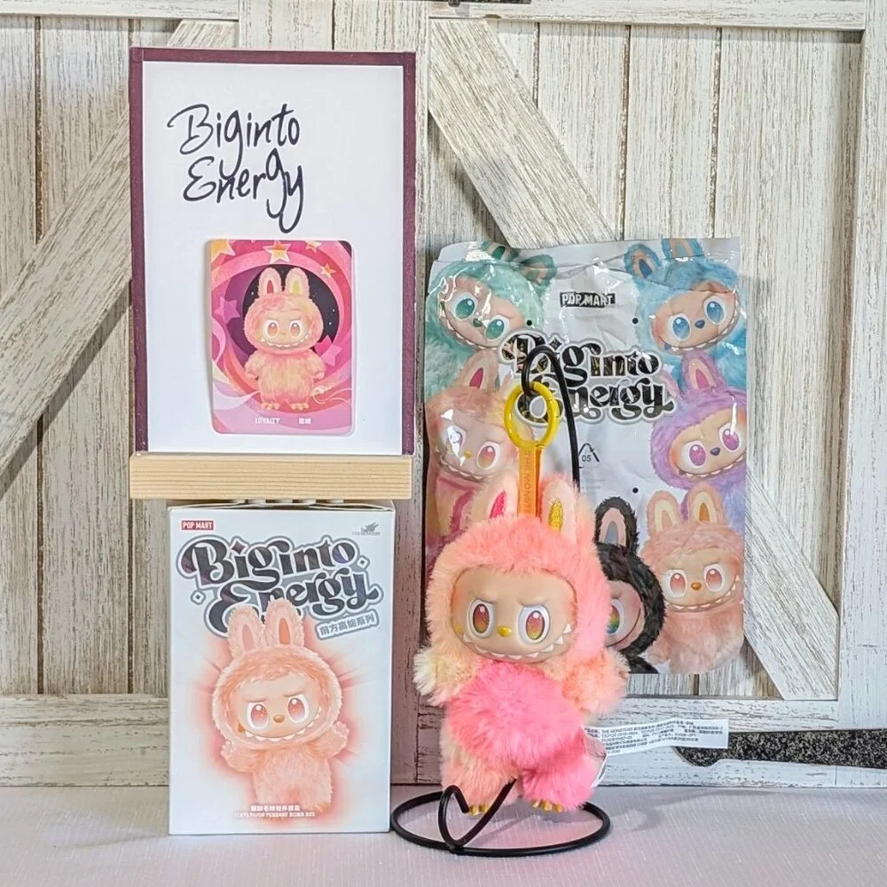 Authentic POP MART The Monsters BIG INTO ENERGY Vinyl Plush LOYALTY Labubu - Picture 2 of 10